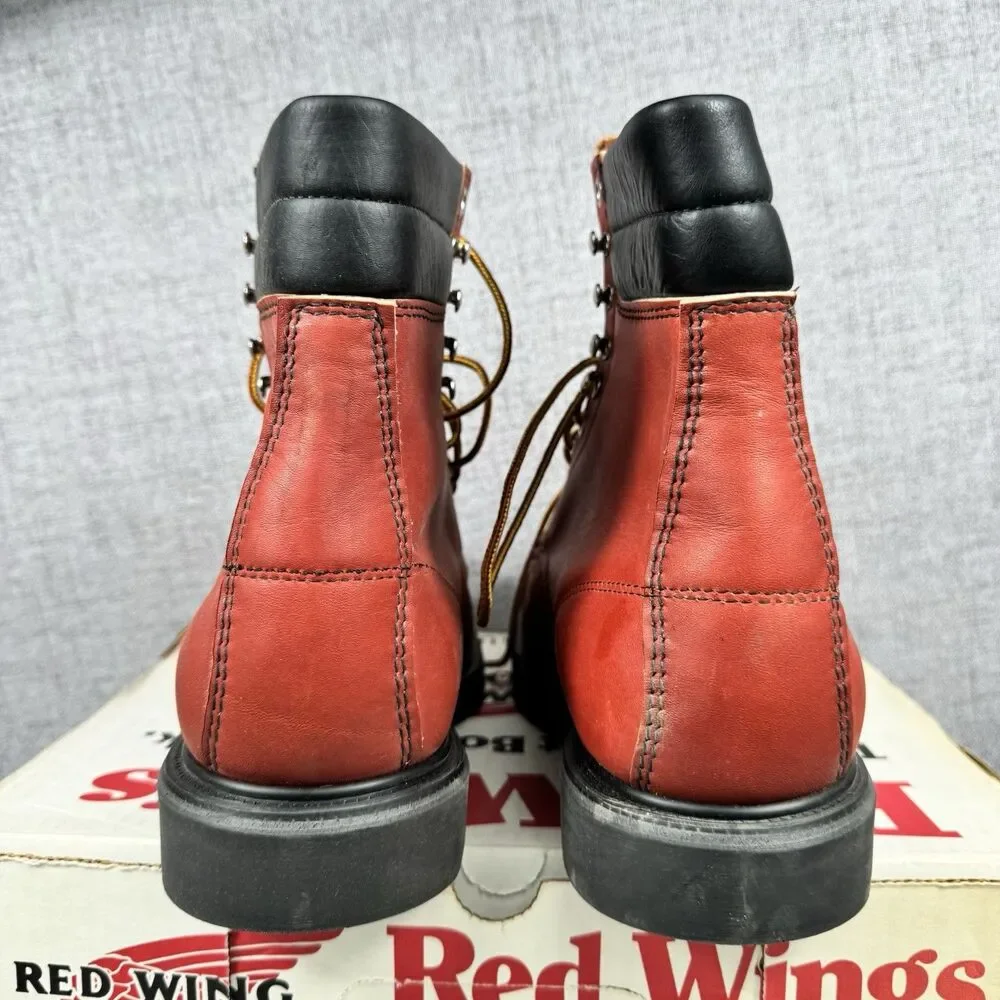 Red Wing Boots Men's 10.5 E 404 Supersole Leather Work Vintage